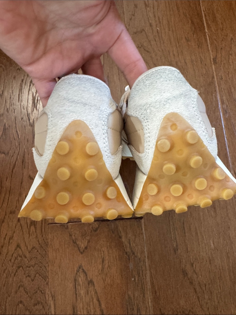 New Balance 327 Women's Sneakers - rare Bisque Desert Clay color (from Anthro) - Picture 7 of 12